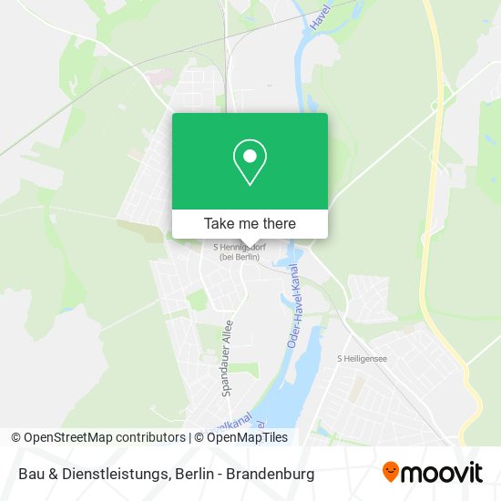 Bau & Dienstleistungs map