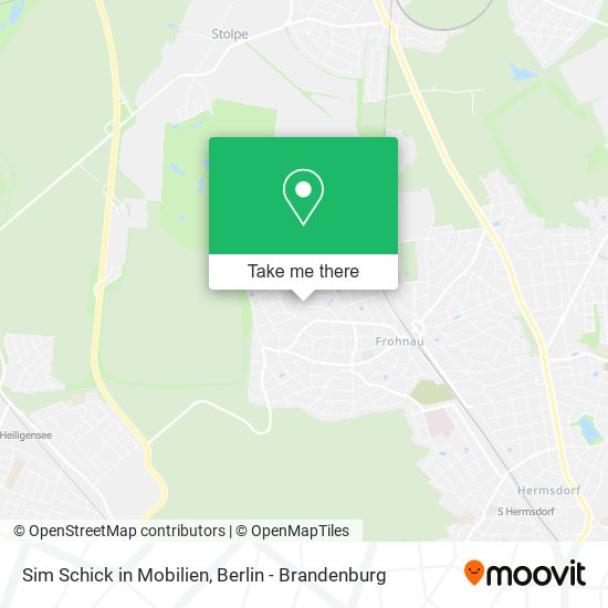 Sim Schick in Mobilien map