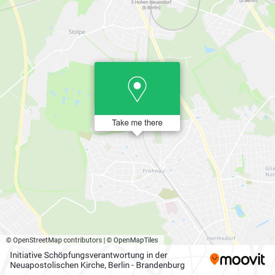 Initiative Schöpfungsverantwortung in der Neuapostolischen Kirche map