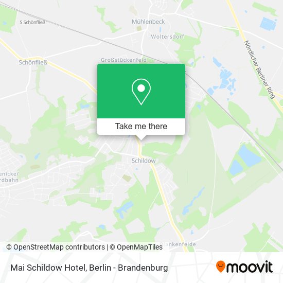 Карта Mai Schildow Hotel
