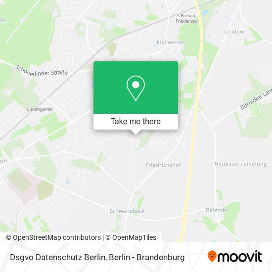 Dsgvo Datenschutz Berlin map