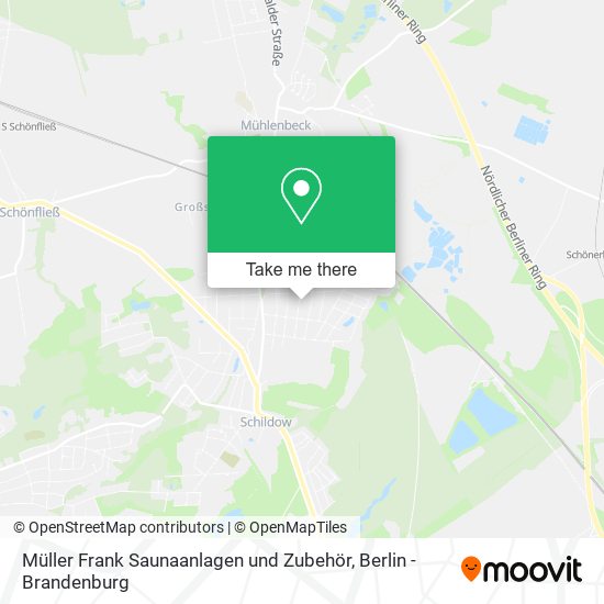 Карта Müller Frank Saunaanlagen und Zubehör