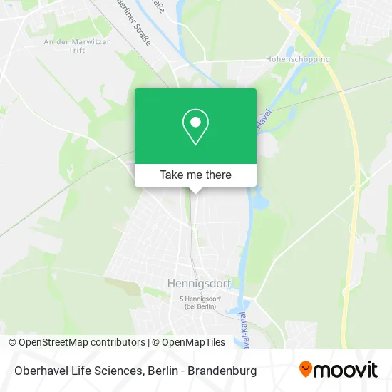 Карта Oberhavel Life Sciences