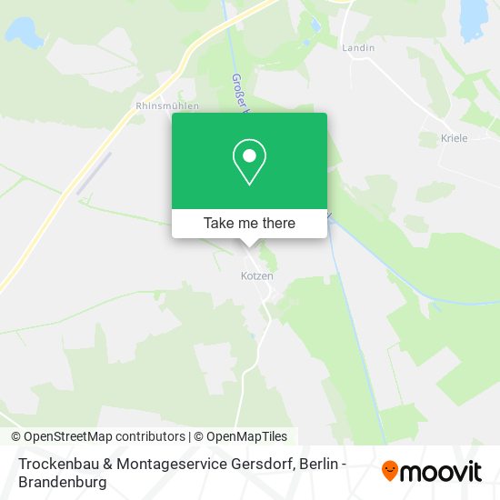 Карта Trockenbau & Montageservice Gersdorf