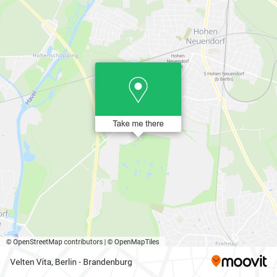 Velten Vita map