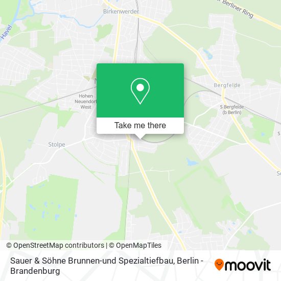 Карта Sauer & Söhne Brunnen-und Spezialtiefbau