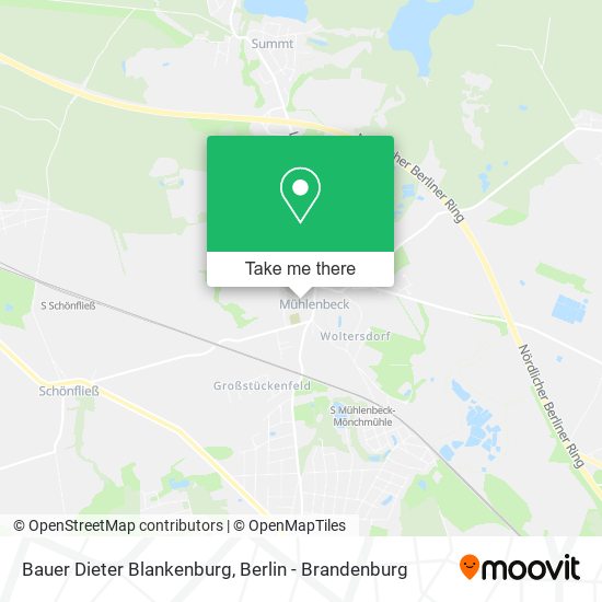 Bauer Dieter Blankenburg map
