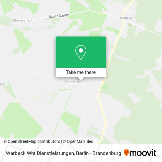 Warbeck Wht Dienstleistungen map