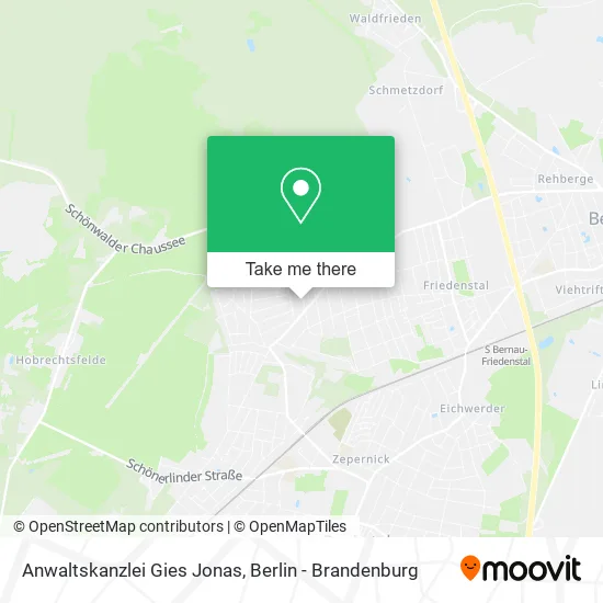 Карта Anwaltskanzlei Gies Jonas