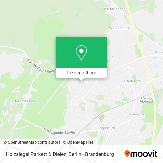 Карта Holzsiegel Parkett & Dielen