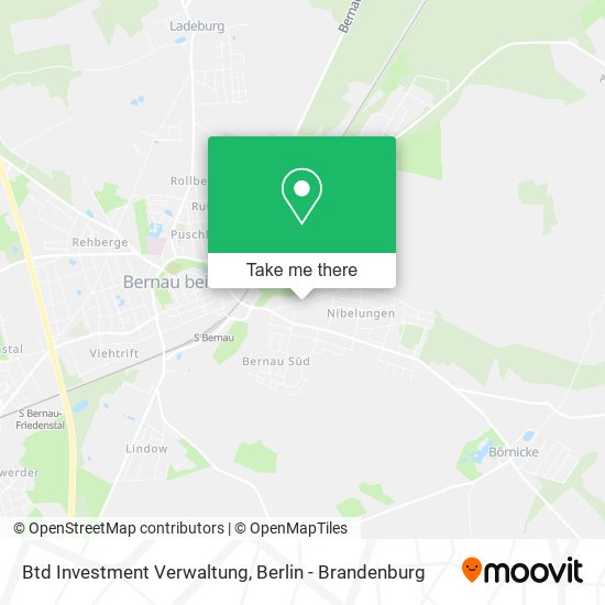 Btd Investment Verwaltung map