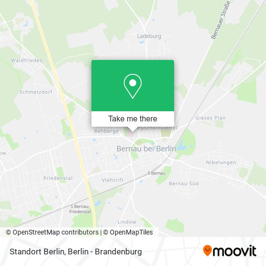 Standort Berlin map