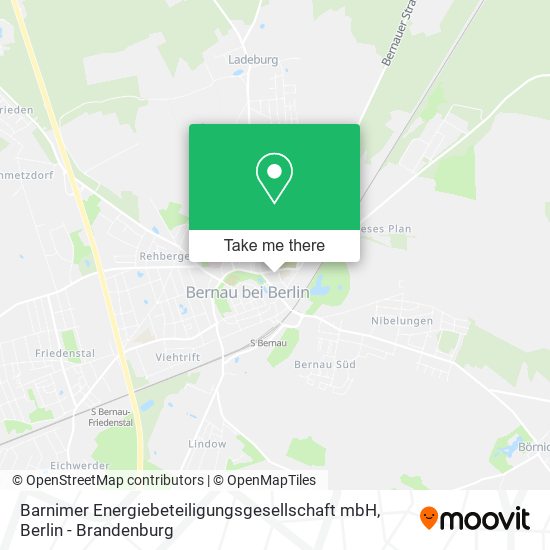 Barnimer Energiebeteiligungsgesellschaft mbH map