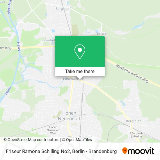 Карта Friseur Ramona Schilling No2