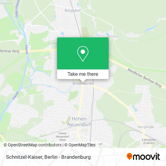 Schnitzel-Kaiser map