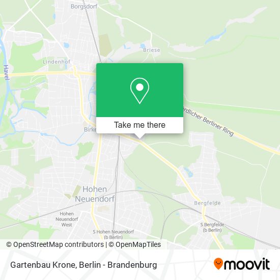 Gartenbau Krone map