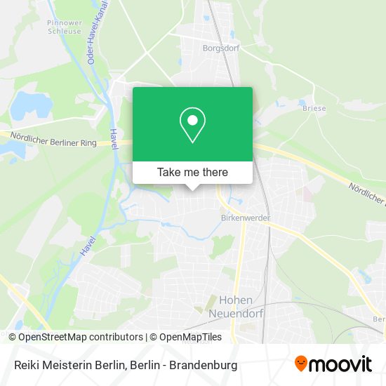 Карта Reiki Meisterin Berlin