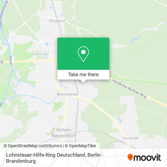 Карта Lohnsteuer-Hilfe-Ring Deutschland