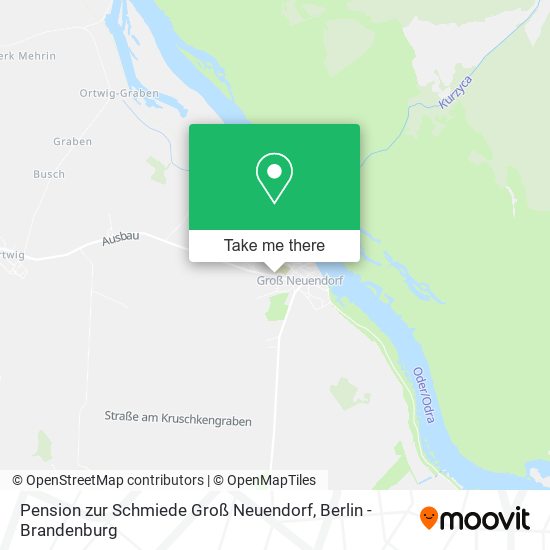 Карта Pension zur Schmiede Groß Neuendorf