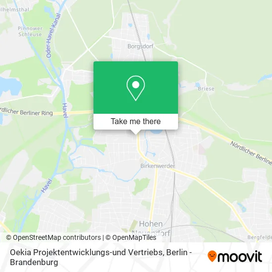 Карта Oekia Projektentwicklungs-und Vertriebs