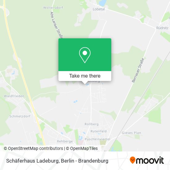 Schäferhaus Ladeburg map