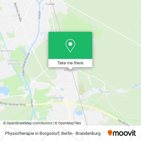 Physiotherapie in Borgsdorf map