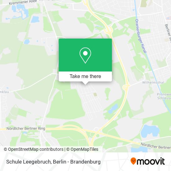 Schule Leegebruch map