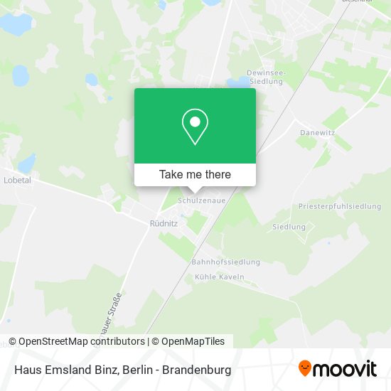 Haus Emsland Binz map