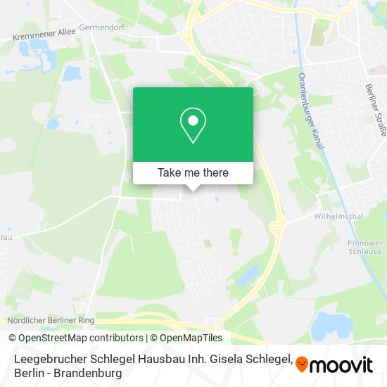 Карта Leegebrucher Schlegel Hausbau Inh. Gisela Schlegel