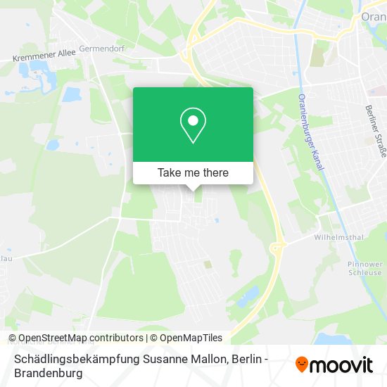 Карта Schädlingsbekämpfung Susanne Mallon