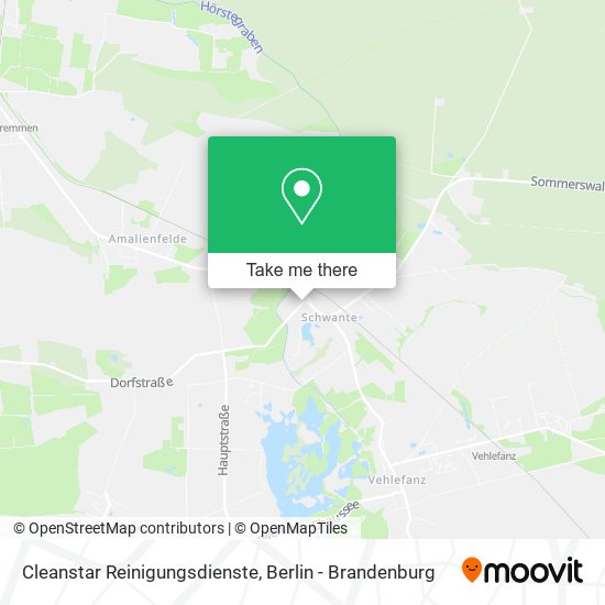Cleanstar Reinigungsdienste map