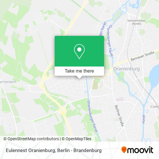 Eulennest Oranienburg map