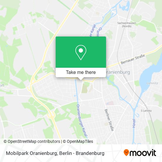 Карта Mobilpark Oranienburg