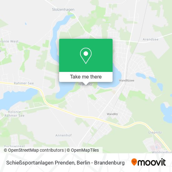 Schießsportanlagen Prenden map