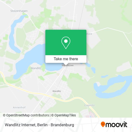 Карта Wandlitz Internet