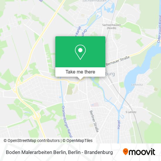 Карта Boden Malerarbeiten Berlin