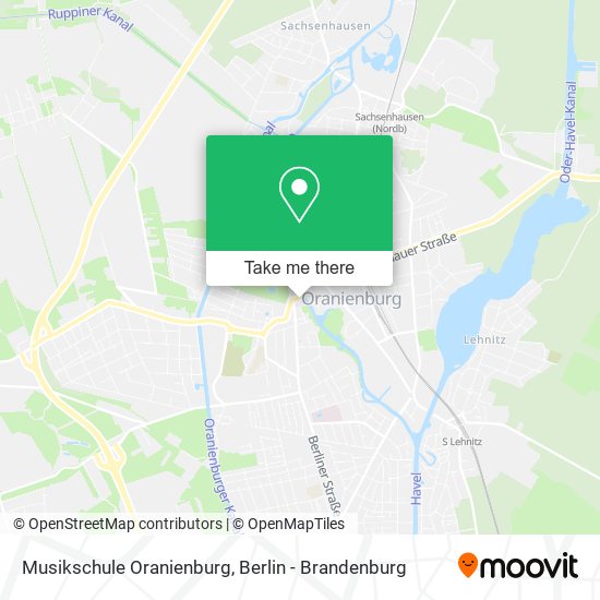 Musikschule Oranienburg map