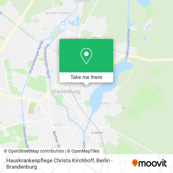 Карта Hauskrankenpflege Christa Kirchhoff
