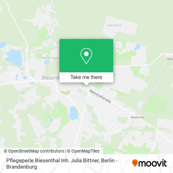 Pflegeperle Biesenthal Inh. Julia Bittner map