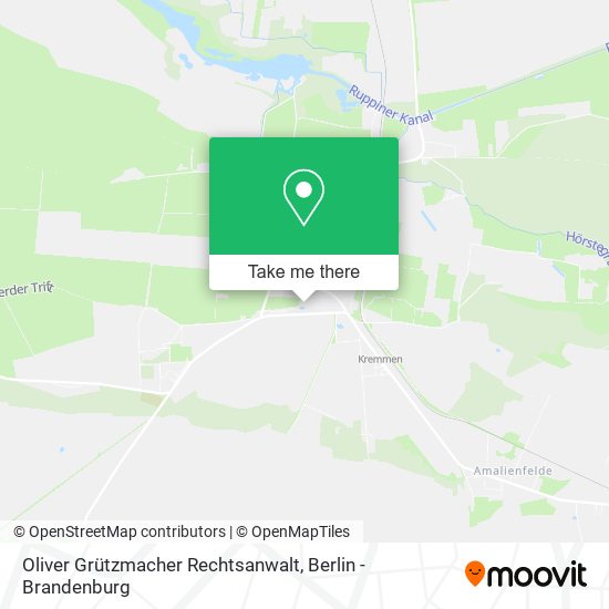 Oliver Grützmacher Rechtsanwalt map