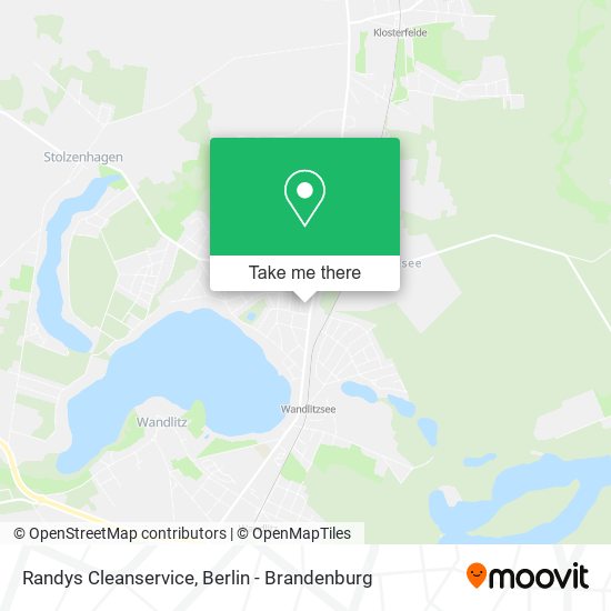 Randys Cleanservice map