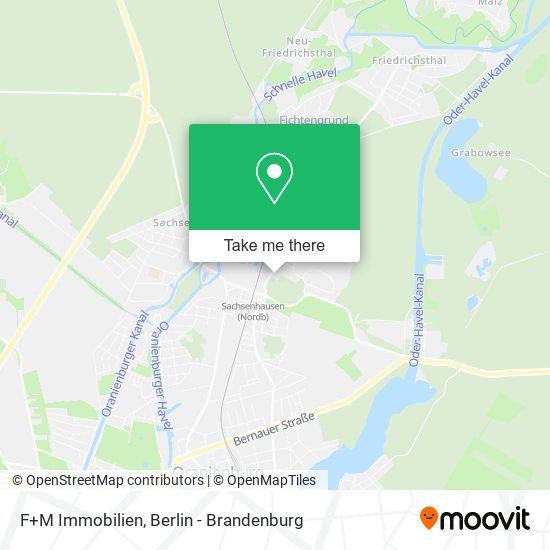 F+M Immobilien map