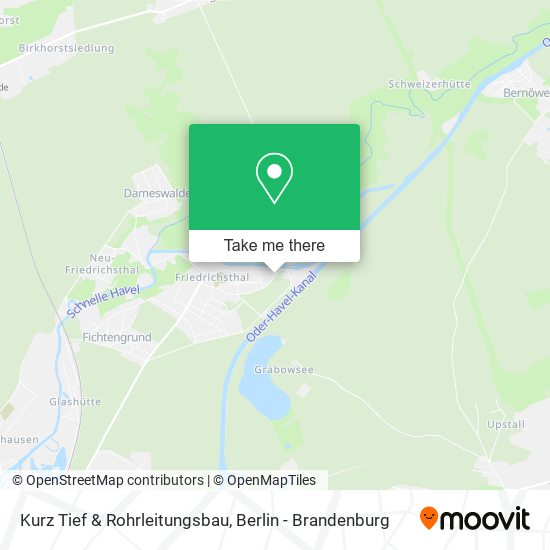 Карта Kurz Tief & Rohrleitungsbau