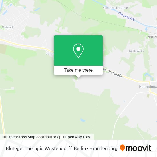 Blutegel Therapie Westendorff map