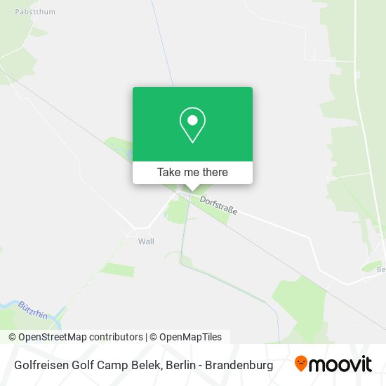Карта Golfreisen Golf Camp Belek
