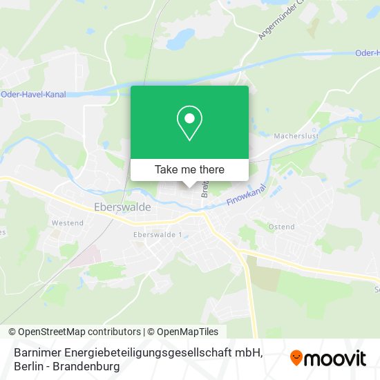 Barnimer Energiebeteiligungsgesellschaft mbH map