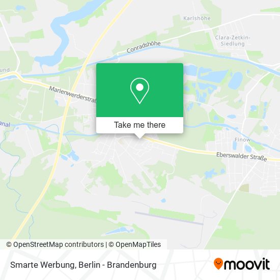 Smarte Werbung map