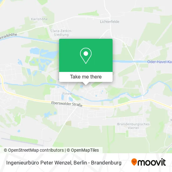 Карта Ingenieurbüro Peter Wenzel