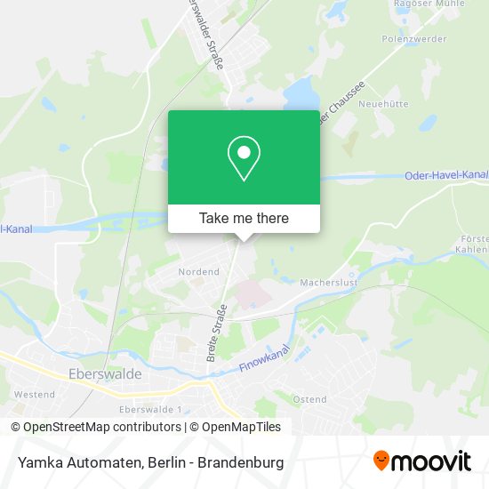 Yamka Automaten map