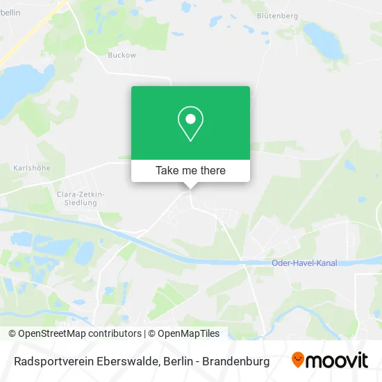 Radsportverein Eberswalde map